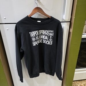 Black Florida Sponge Docks Sweatshirt
